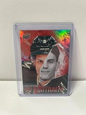 2025/26 Upper Deck Series 2 Hockey - Rookie UD Portraits RED /199 Zeev Buium