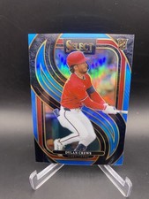 Dylan Crews 2025 Select Premier Light Blue Prizm /199 Rookie RC Card #137