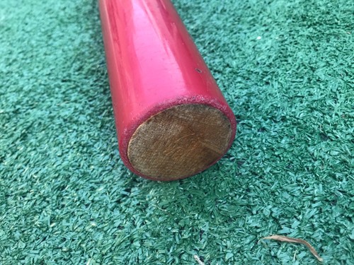 Vintage Bratt Bat On Deck Circle Weighted Practice Bat 35 Inch ~65oz USA - Picture 5 of 6