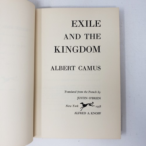 Exile and the Kingdom by Albert Camus (1958, 1st American Edition, HC, DJ) - Picture 4 of 5