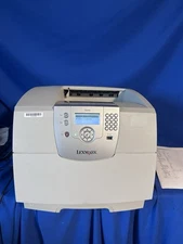 Lexmark T640 Workgroup Laser Printer  89K pgs no toner