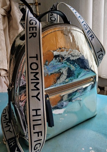Tommy Hilfiger Rucksack Silber - Bild 2 von 6