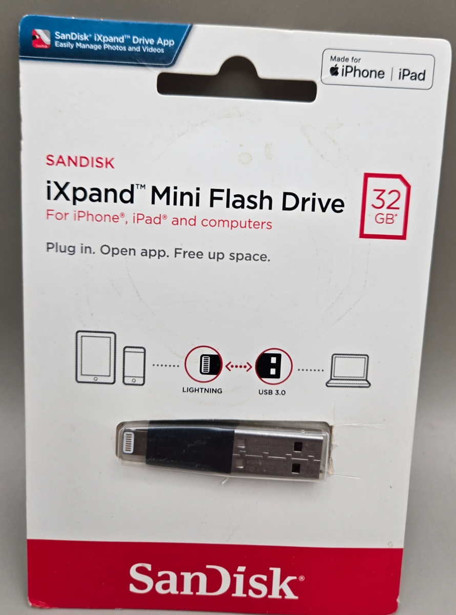 SANDISK ixpand compact USB 64GB SanDisk iXpand Flash Drive Go