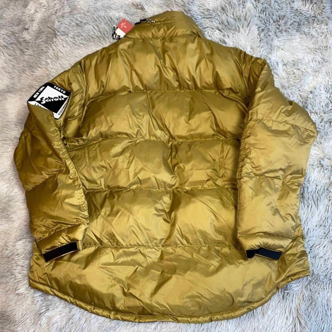 Schott Reversible Down Jacket Liberty Goddess Red… - image 16