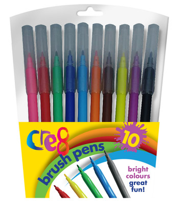 Brush Pens, 10 Farben