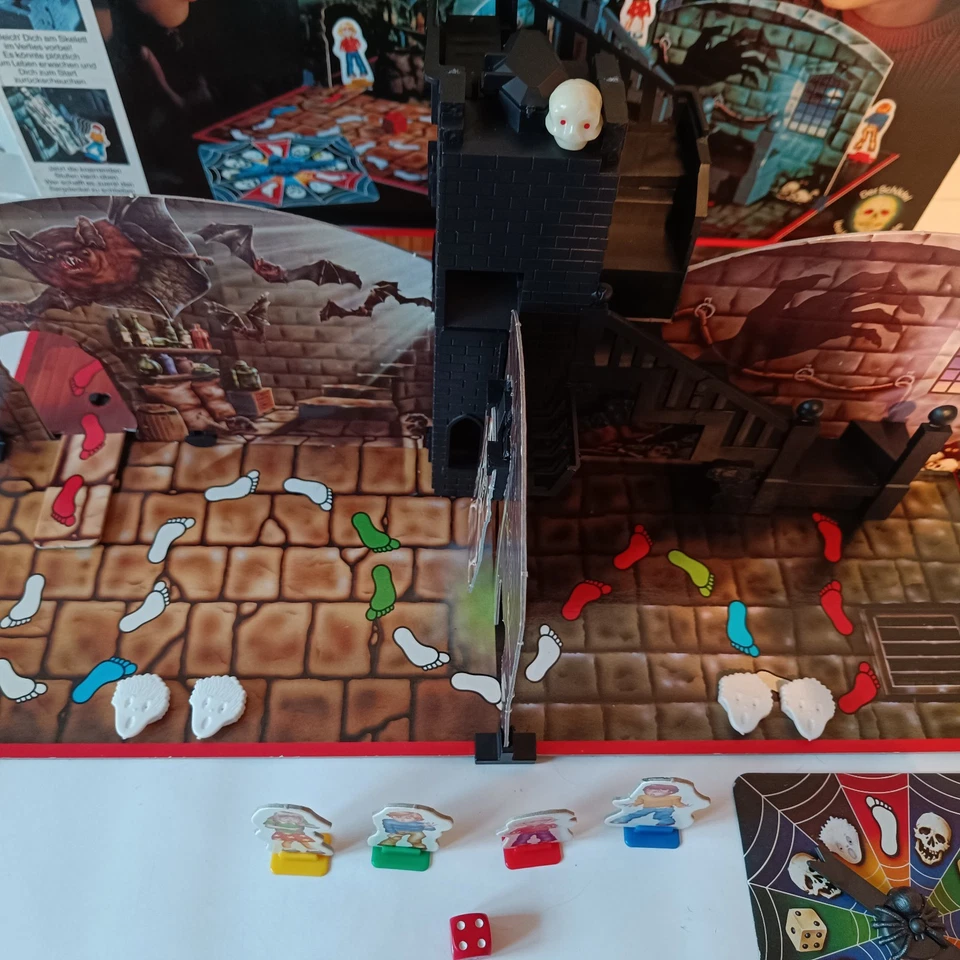 MB Spiele - Spukschloß / Brettspiel / 1985 / Vintage Retro / Vollständig - Bild 3 von 4