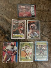 Joe Theismann Football Cards And Art Monk Cards