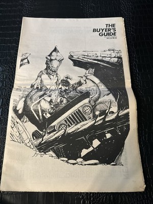 THE BUYER'S GUIDE FOR COMIC FANDOM #15 NEWSPAPER BOOK MAGAZINE
