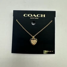 Coach necklace multi styles without tag without box