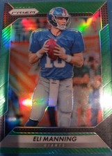 Eli Manning 2016 Panini Green Prizm #186