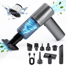 16000Pa Cordless Car Vacuum, 4-in-1 Portable Cleaner & Blower
