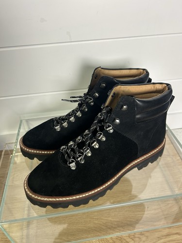 Madewell The Citywalk Lugsole Hiker Boot in Leather Black Women’s Size 10
