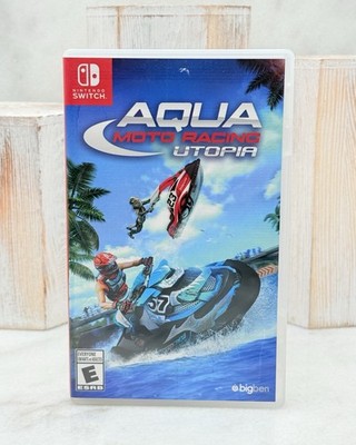 Aqua Moto Racing Utopia Nintendo Switch  CIB Complete authentic