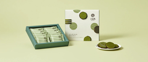 Galleta OSULLOC Signature, 1 caja 10ea, de Corea - Imagen 2 de 3