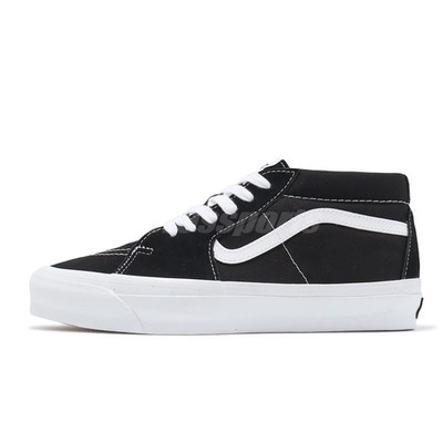 Vans Sk8-Mid Reissue 83 LX Black White Men Unisex Skate Boarding