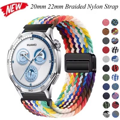Nylon Armband für Huawei Watch 4 3 Pro GT 5/GT 4/GT 2 2e 46mm 42mm GT 3 Pro 43mm