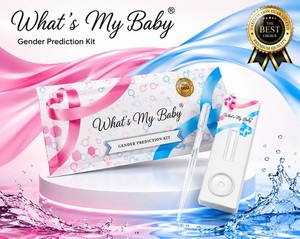 GENDER REVEAL- WHATS MY BABY® Zestaw do przewidywania wczesnej płci- Dziewczyna lub chłopiec