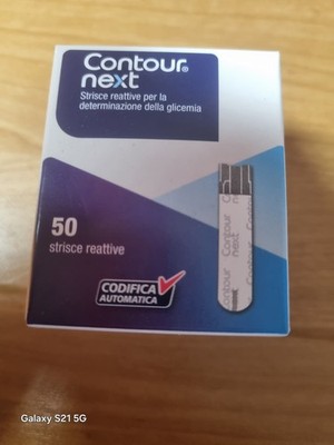 siehe foto    Contour NEXT Blutzucker-Teststreifen - 50 Stück - MHD 1-2027, neu