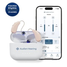 Audien ION Pro 2 OTC BTE Bluetooth No Prescription Hearing Aid Certified Refurb