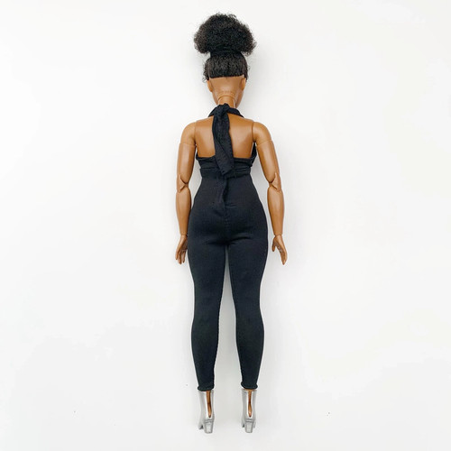 Barbie Signature Looks Model #2 Black afro AA curvy brunette Elle - Bild 6 von 6