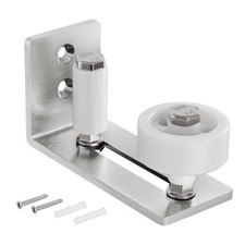 SMARTSTANDARD Sliding Barn Door Floor Guide for Bottom Adjustable Roller - 8 ...