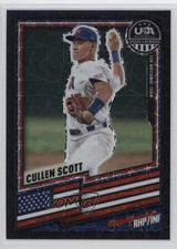 2026 Panini Stars & Stripes Prizm Black Velocity Prizm /39 Cullen Scott #22 5f0