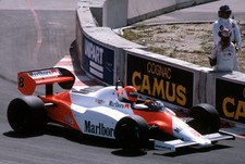 Mclaren MP4/1C 1983 USA GP Niki Lauda Car #8 in 1:18 scale by Tecnomodel