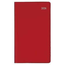 Daigo Planner 2026 Appointment Monthly Block Red E2322 Starts September