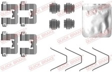 QUICK BRAKE MONTAGE-SATZ BREMSBELÄGE ZUBEHÖR HINTEN passend für HYUNDAI I30 KIA 