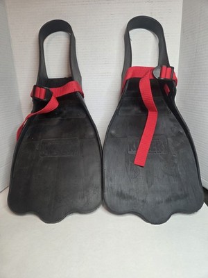 Vintage Montana Outdoor Products Kickers Float Tube Kick Fins Fly Fishing