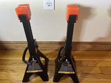 Power Torque 3-ton Heavy Duty Ratcheting Jack Stands Blue Steel Pair Qty 2 Power Torque 3-ton Heavy Duty Ratcheting Jack Stands Blue Steel Pair Qty 2