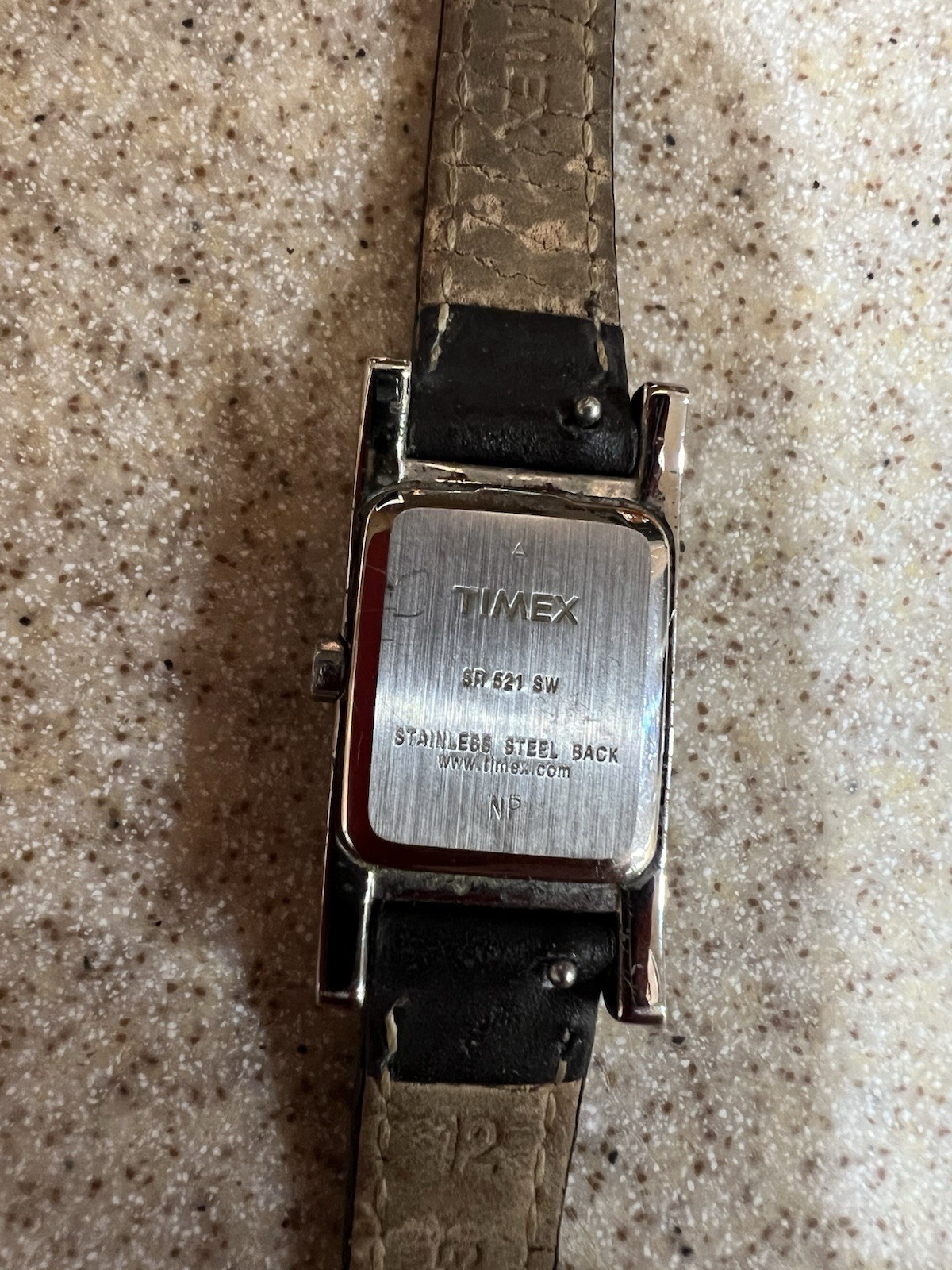 Woman’s Timex Rectangular Tank Watch - image 3