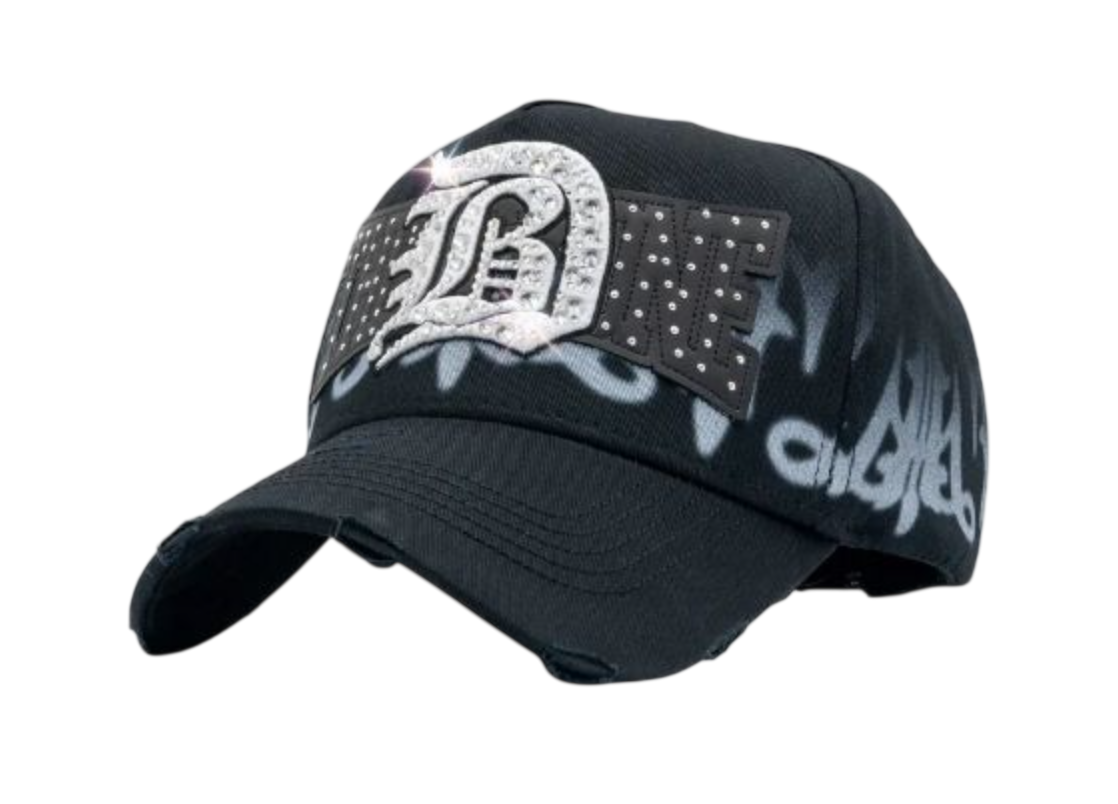 31 HATS X DAVID BENAVIDEZ DB31 BLACK SNAPBACK HAT ONLY