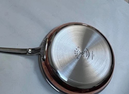 Hestan Copperbond 11" Induction Skillet Fry Sauté Pan New - Picture 3 of 10