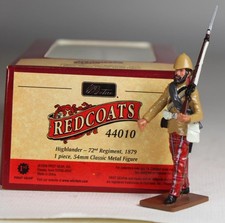 W BRITAINS The Redcoats Highlander 72nd Regiment Set 44010 MIB