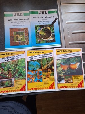 sera Ratgeber Aquarium, Ernährung, Krankheiten - SERA GmbH 5 HEFTE