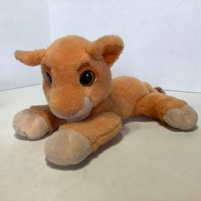 1998 Disney Lion King Simba's Pride Purring Kiara Plush 10" Long Works Stuffed