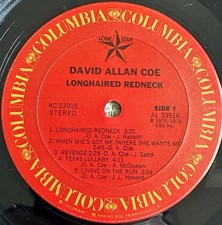 Las mejores ofertas en País LP David Allan Coe discos de vinilo | eBay