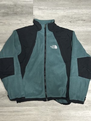 The North Face Hard shell Womens Fleece Jacket Size Small Peacock Blue.