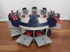 GI JOE COBRA TERRORDROME WITH FIREBAT AND AVAC FIGURE 1986 COMPLETE