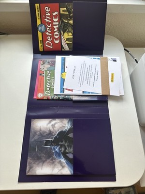 Batman Detective Comics 1000 Variant Mappe Poster Bat-Höhle Drucke Portfolio lim