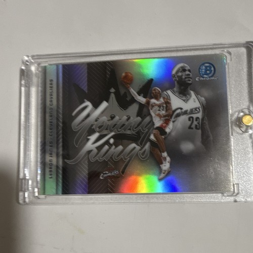 Topps 2025 Bowman Chrome Young Kings Refractor LeBron James Cavaliers YK-5