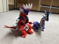 Legendary Tomy Pokemon All Star Collection Miraidon Koraidon set2-Plush Big new