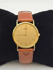 Vintage Seiko Quartz Disney Band 31mm Dold Dial Mens Watch 5Y30-7009