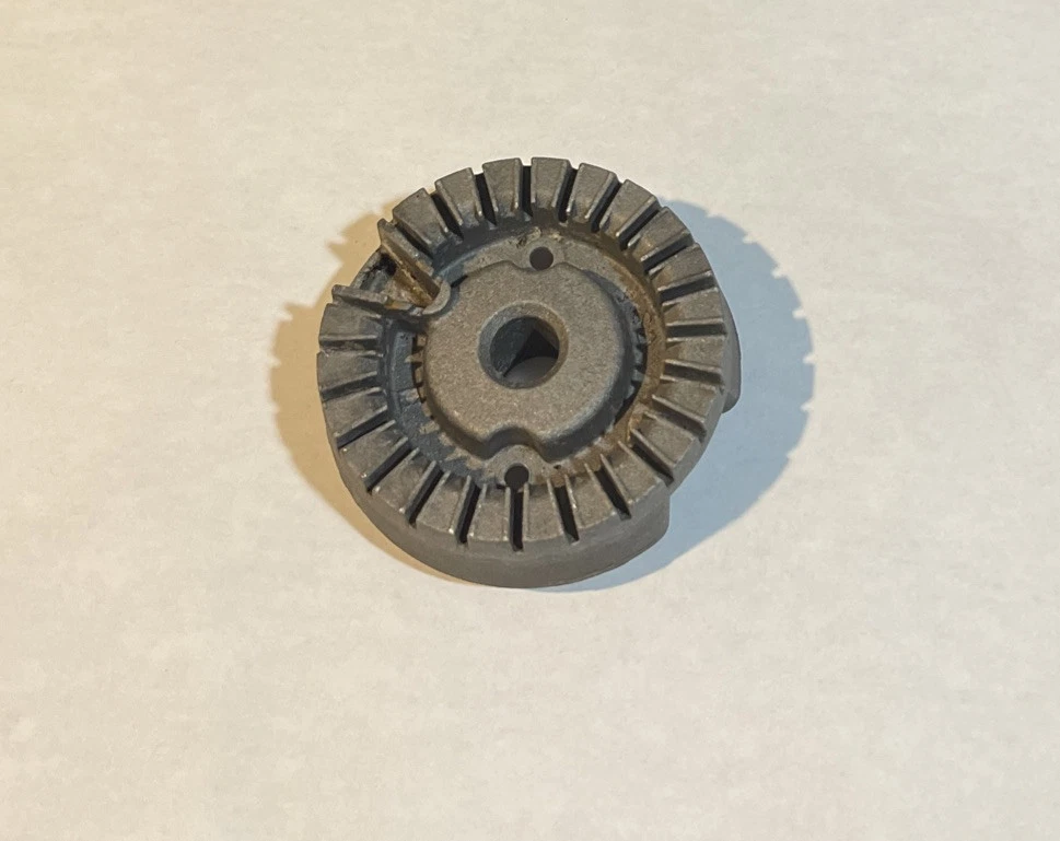 316558300 316527400 OEM Frigidaire Gas Range Burner Head Rear Left