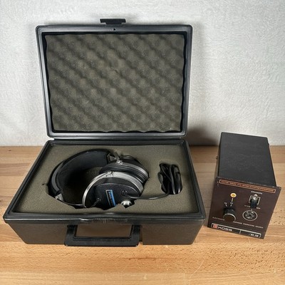 Koss E9 Electrostatic Energizing Source and ESP9 Stereophones - AS-IS UNTESTED