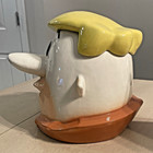 Vintage Barney Rubble Cookie Jar - The Flintstones - Crabby Onion — photo 4