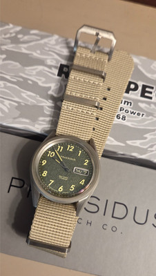 Praesidus Rec Spec EX - OG-107 Titanium Watch Automatic MACV-SOG 38mm