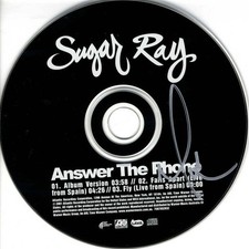 Sugar Ray Mark McGrath Signed Answer The Phone CD