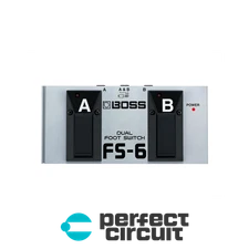 Boss FS-6 Dual Footswitch Pedal EFFECTS - NEW - PERFECT CIRCUIT